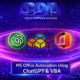 MS Office Automation Using ChatGPT and VBA