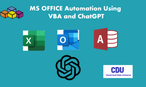 MS Office Automation Using ChatGPT and VBA
